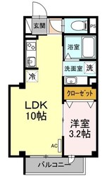 プロムナード西高蔵の物件間取画像